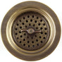 Linkasink - Brass Construction with Unlacquered Living Finish - Antique Bronze