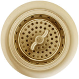 Linkasink - Brass Construction with Unlacquered Living Finish - Satin Unlacquered Brass