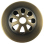 Linkasink - Brass Construction with Unlacquered Living Finish - Antique Bronze