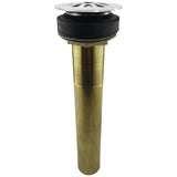 Brass Construction with Unlacquered Living Finish