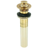 Brass Construction with Unlacquered Living Finish