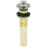 Brass Construction with Unlacquered Living Finish