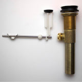 Brass Construction with Unlacquered Living Finish