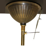 Brass Construction with Unlacquered Living Finish