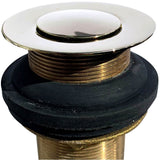 Brass Construction with Unlacquered Living Finish