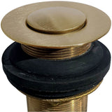 Brass Construction with Unlacquered Living Finish
