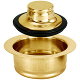Brass Construction with Unlacquered Living Finish