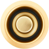 Linkasink - Brass Construction with Unlacquered Living Finish - Satin Unlacquered Brass