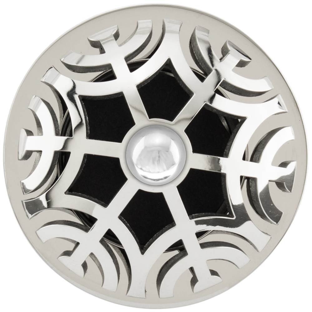 Linkasink - Maze Grid with Sphere Screw - Polished Smooth Stainless Steel
