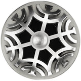 Linkasink - Maze Grid with Sphere Screw - Satin Smooth Stainless Steel