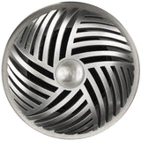 Linkasink - Herringbone Grid with Sphere Screw - Satin Smooth Stainless Steel