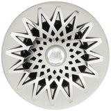 Linkasink - Star Grid with Sphere Screw - Polished Smooth Stainless Steel