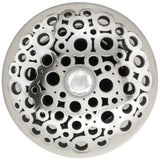 Linkasink - Loop Grid with Sphere Screw - Polished Smooth Stainless Steel