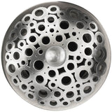 Linkasink - Loop Grid with Sphere Screw - Satin Smooth Stainless Steel