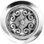Linkasink - Hawaiian Quilt Basket with Twist Nut - Polished Hammered Finish