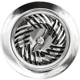 Linkasink - Herringbone Basket with Twist Nut - Polished Smooth Finish
