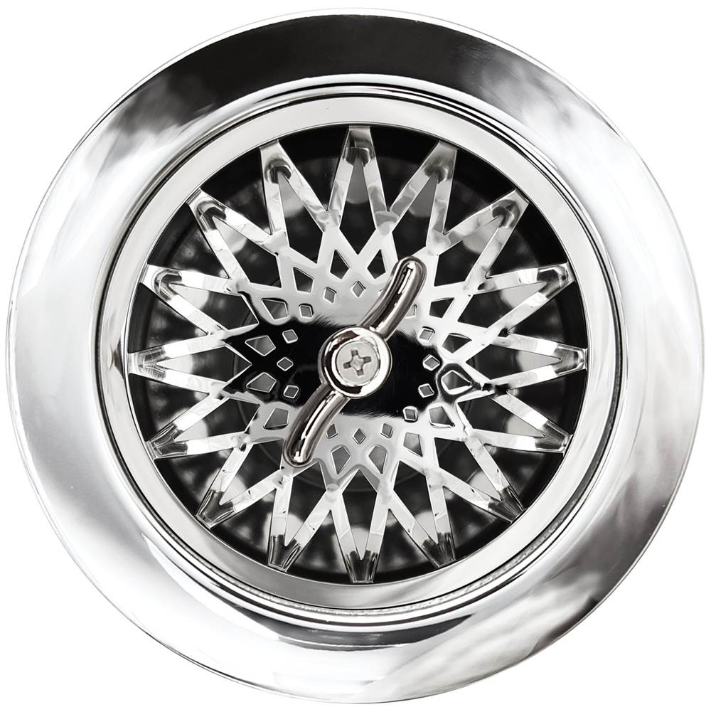 Linkasink - Star Basket with Twist Nut - Polished Smooth Finish