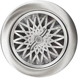 Linkasink - Star Basket with Twist Nut - Satin Hammered Finish