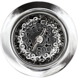Linkasink - Swirl Basket with Twist Nut - Polished Smooth Finish