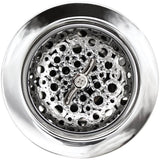 Linkasink - Loop Basket with Twist Nut - Polished Hammered Finish