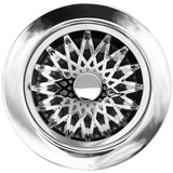 Linkasink - Star Disposal Flange with Decorative Basket Strainer Stopper - Polished Smooth Finish
