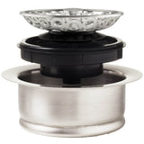 Loop Disposal Flange with Decorative Basket Strainer Stopper