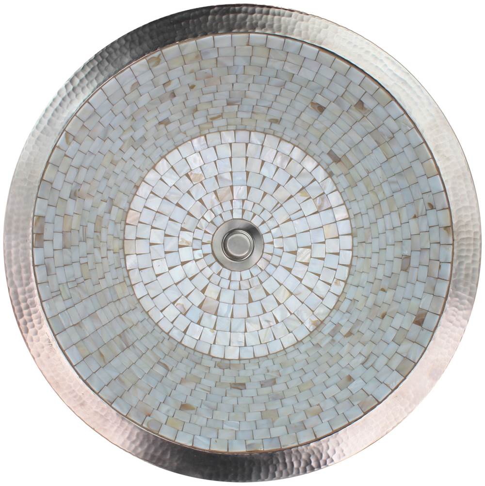 Linkasink - Satin Nickel with Tile Pattern and Color Options - Satin Nickel