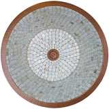 Linkasink - Weathered Copper with Tile Pattern and Color Options - Weathered Copper