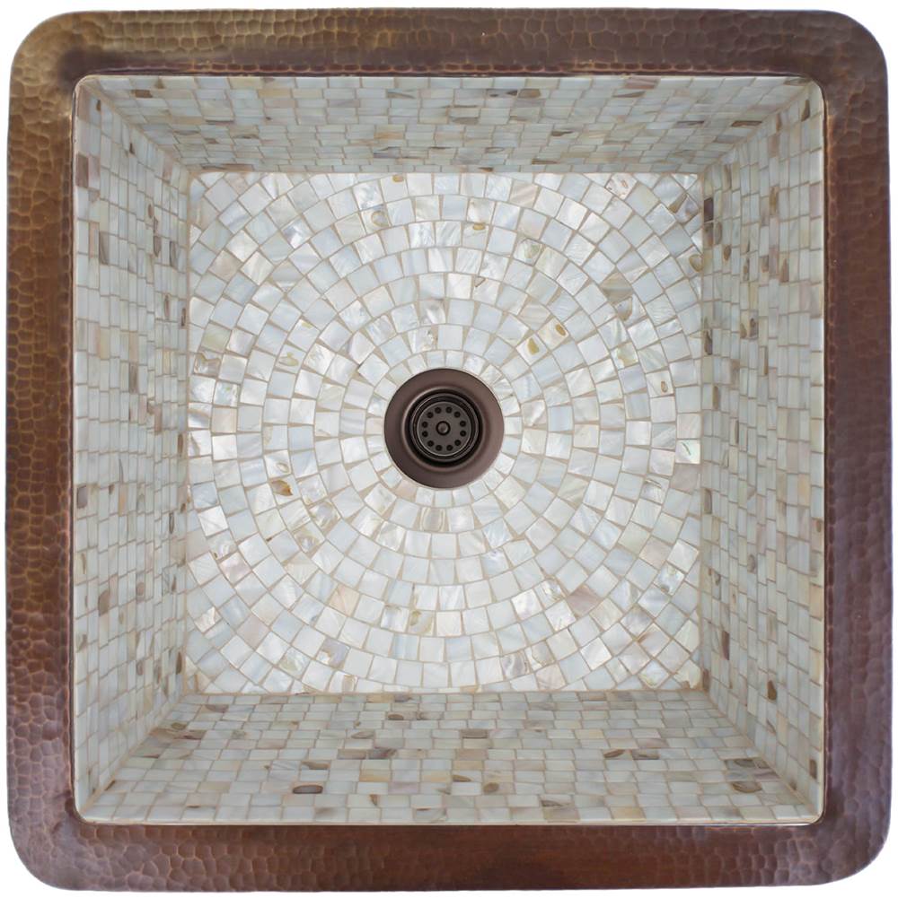 Linkasink - Dark Bronze with Tile Pattern and Color Options - Dark Bronze