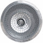 Linkasink - Satin Nickel with Stainless Steel Mosaic Tile Interior - Satin Nickel