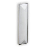 TUXEDO with 8'' Artisan Glass Prism Hardware 30'' Wide Vanity, White, Polished Brass Hardware, 30'' x 22'' x 33.5'' (without vanity top)