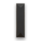 MOTHER OF PEARL with 8'' Artisan Glass Prism Hardware 30'' Wide Vanity, Black, Polished Brass Hardware, 30'' x 22'' x 33.5'' (without vanity top)
