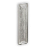 MOTHER OF PEARL with 8'' Artisan Glass Prism Hardware 24'' Wide Vanity, Black, Polished Brass Hardware, 24'' x 22'' x 33.5'' (without vanity top)