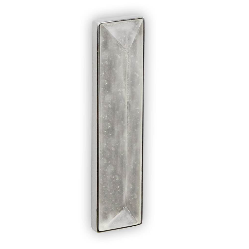 TUXEDO with 8'' Artisan Glass Prism Hardware 24'' Wide Vanity, White, Polished Brass Hardware, 24'' x 22'' x 33.5'' (without vanity top)