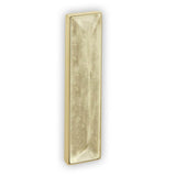 MOTHER OF PEARL with 8'' Artisan Glass Prism Hardware 30'' Wide Vanity, Black, Polished Brass Hardware, 30'' x 22'' x 33.5'' (without vanity top)