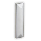 TUXEDO with 8'' Artisan Glass Prism Hardware 36'' Wide Vanity, White, Polished Brass Hardware, 36'' x 22'' x 33.5'' (without vanity top)