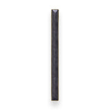 LINEA with 18'' Artisan Glass Prism Hardware 24'' Wide Vanity, Black, Polished Brass Hardware, 24'' x 22'' x 33.5'' (without vanity top)