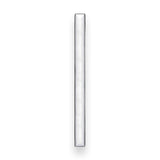 MOTHER OF PEARL with 18'' Artisan Glass Prism Hardware 30'' Wide Vanity, White, Polished Brass Hardware, 30'' x 22'' x 33.5'' (without vanity top)