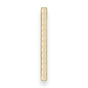 Linkasink - 18'' Artisan Glass Prism Vanity Hardware, Large Rectangle with 'glomis1/2 Pyramid - Polished Brass with Ã‰glomisÃ© Pyramid Glass