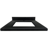 24'' Wide Black Vanity Top with Sink Cutout and 1 Faucet Hole