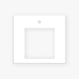Linkasink - 24'' Wide White Vanity Top with Sink Cutout and 1 Faucet Hole - White