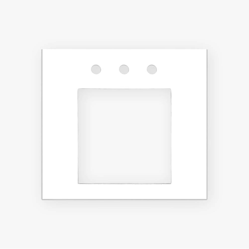 Linkasink - 24'' Wide White Vanity Top with Sink Cutout and 3 Faucet Holes - White