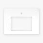 Linkasink - 30'' Wide White Vanity Top with Sink Cutout and 1 Faucet Hole - White