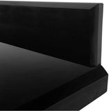 36'' Wide Black Vanity Top with Sink Cutout and 3 Faucet Holes