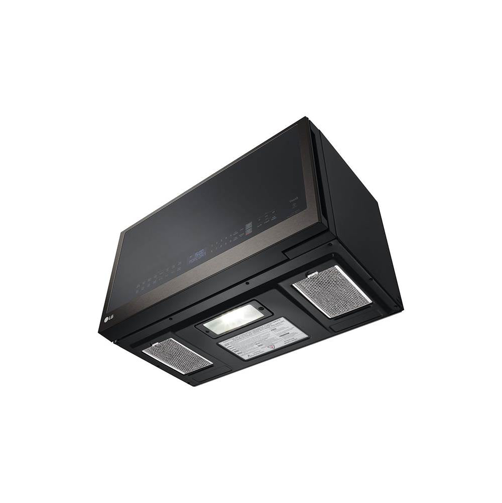 2.1 Cu.Ft. Otr With Extendavent 2.0, Bottom Control, 400 Cfm, Sensor,  Thinq, Easyclean, Printproofblack Stainless Steel