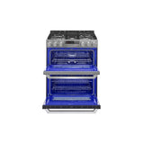 LG SIGNATURE 7.3 cu.ft. Smart wi-fi Enabled Dual Fuel Double Oven Range with ProBake Convection
