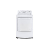 LG Appliances - 7.3 cu.ft. Ultra Large High Efficiency Dryer , Electric, White - White