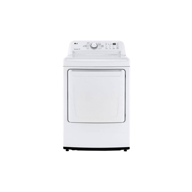 LG Appliances - 7.3 cu.ft. Ultra Large High Efficiency Dryer , Electric, White - White