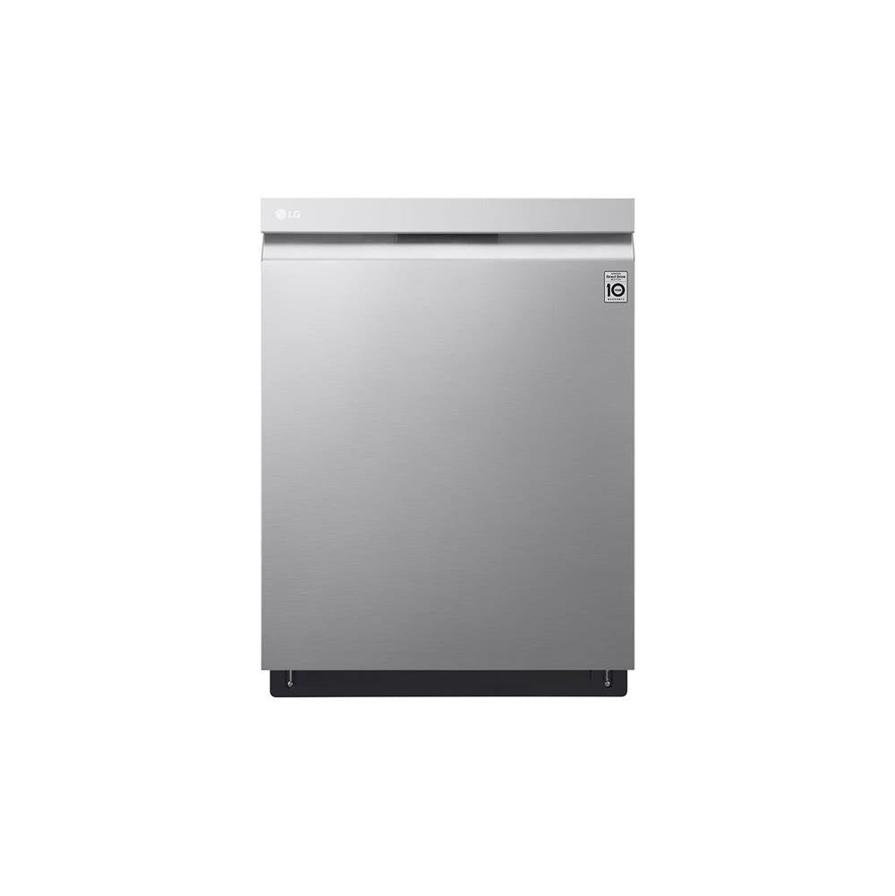 LG Appliances - Top Control Dishwasher with QuadWash and EasyRack Plus - Stainless Steel