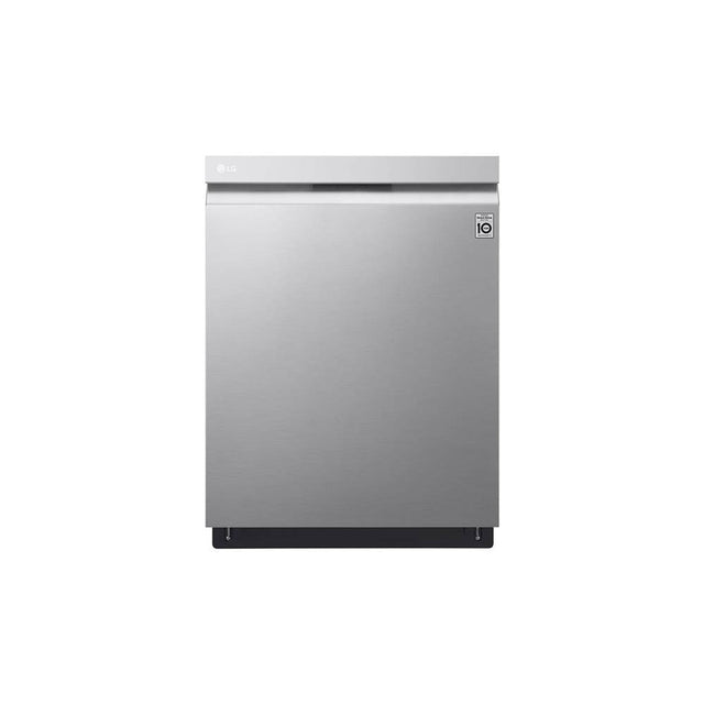 LG Appliances - Top Control Dishwasher with QuadWash and EasyRack Plus - Stainless Steel